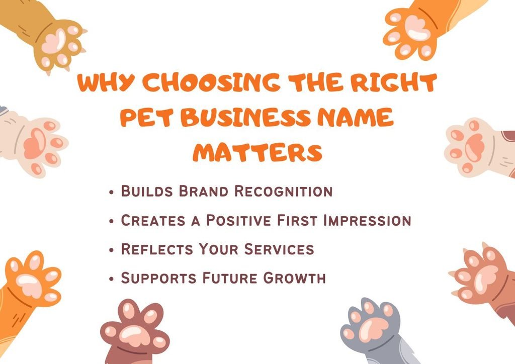 Why Choosing the Right Pet Business Name Matters