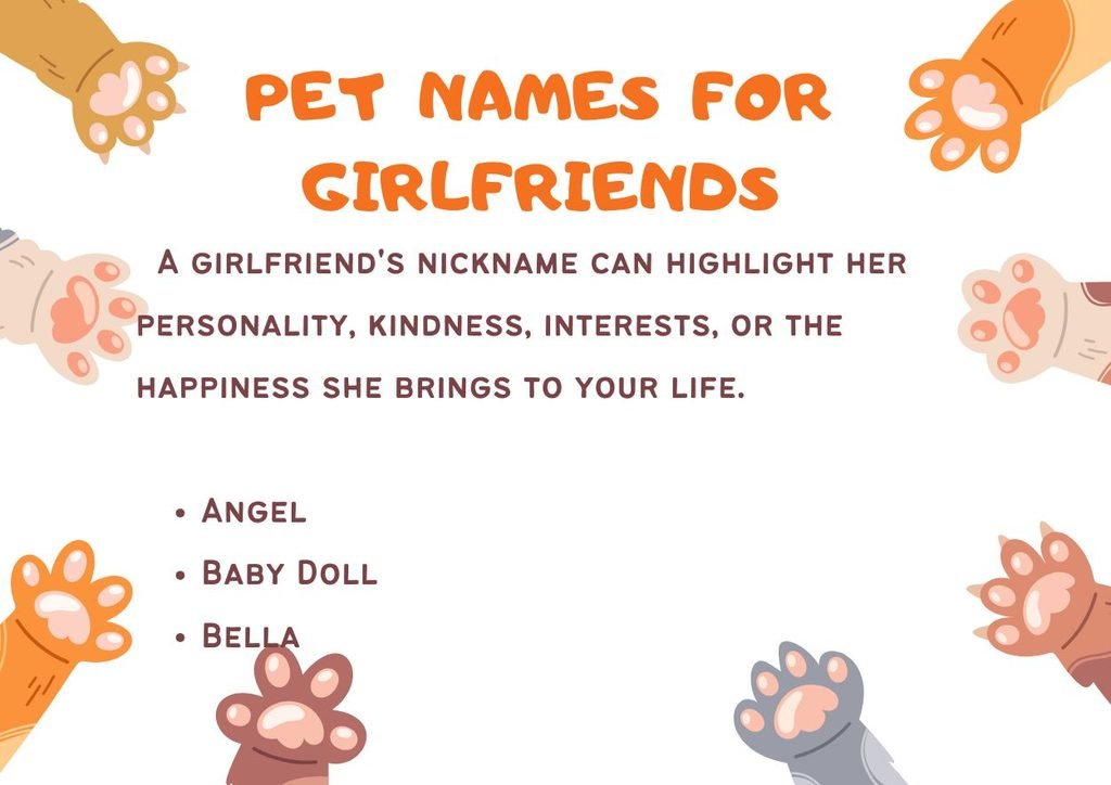 Pet Names for Girlfriends